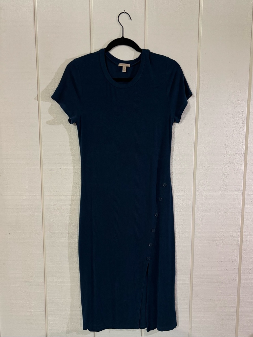 Bordeaux Midi Dress Size M in Dark Turquoise